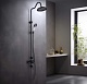 Aquatek Душевая система Классик AQ2563MB с термостатом, матовая черная – фотография-11