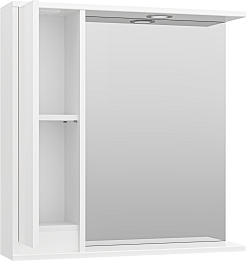 Misty Мебель для ванной Гармония 80 L белая – фотография-12