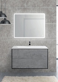 Cezares Мебель для ванной Premier-HPL 100 Archi Cemento, BTN – фотография-9