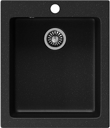 Teymi Мойка кухонная Helmi 42.5 черная матовая – фотография-1