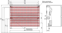 Aquanet Мебель для ванной Джейн (Flat) 90 подвесная маренго матовый – фотография-22