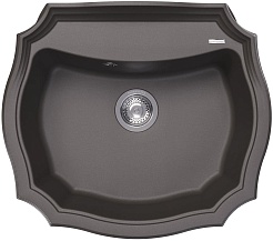 Florentina Мойка кухонная Эмилия 640 серый шелк – фотография-1