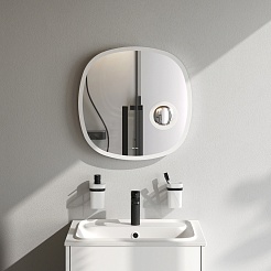 Am.Pm Зеркало Func 55 с подсветкой и увеличительным зеркальцем – фотография-4