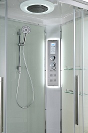 Avacan Душевая кабина 120/80 EM3812RLEDT прозрачная – фотография-11