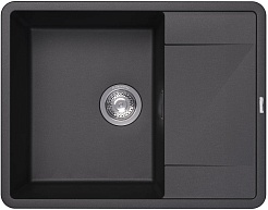Florentina Мойка кухонная Пьемонт 650 антрацит – фотография-1