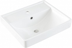 Aquanet Мебель для ванной Ирис New 50 подвесная белая глянцевая – фотография-14