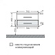СанТа Тумба с раковиной Омега 80 Фостер подвесная – картинка-8