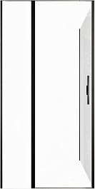 Allen Brau Душевой уголок Priority 100x90 3.31030.BBA/3.31045.BBA чёрный браш – фотография-5