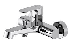 Aquatek Смеситель для ванны с душем Оберон AQ1240CR хром – фотография-1