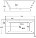 BelBagno Акриловая ванна BB54-1700 – фотография-5