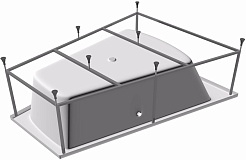 Vayer Каркас для ванны Trinity 160х120 – фотография-1