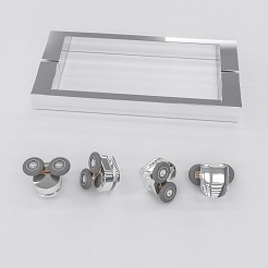 RGW Душевой уголок Classic CL-48 (CL-14 + Z-050-1) 160x90 профиль хром стекло прозрачное – фотография-3