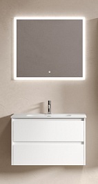 Sancos Мебель для ванной Libra 80 белый глянец – фотография-1