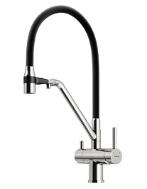 Sancos Смеситель для кухни Dora SC4003BN брашированный никель – фотография-1