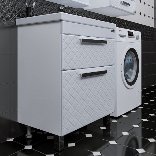 СанТа Тумба с раковиной Калипсо 70 NEW, напольная – картинка-3