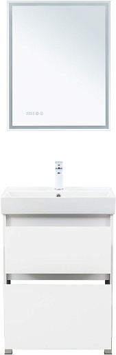 Aquanet Тумба с раковиной Nova Lite 2.0 60 белая – картинка-21