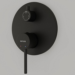 Sancos Душевой комплект Select SC3004MB черный матовый – фотография-6