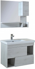 Onika Мебель для ванной Санторини 80.13 дуб белый крафт – фотография-1