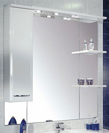 Акватон Зеркальный шкаф для ванной "Эмили 105" L – фотография-1