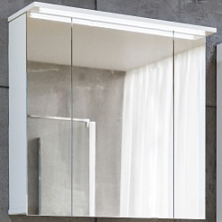 Бриклаер Мебель для ванной Кристалл 70 белая – фотография-7