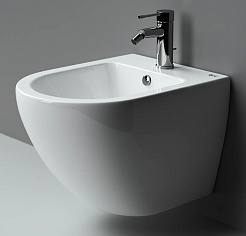 Ceramicanova Подвесное биде Metropol CN4003 белый – фотография-1