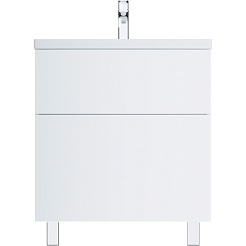 Am.Pm Тумба под раковину Gem 75 белый глянец – фотография-1