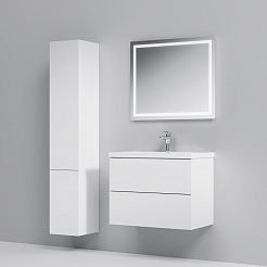 Am.Pm Мебель для ванной Gem 75 белый глянецевый с 2 ящиками – фотография-5