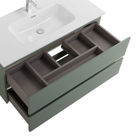 BelBagno Тумба под раковину Kraft 100 подвесная Еловый матовый – картинка-5