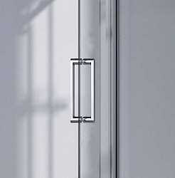 Vincea Душевой уголок Como-N 130x100 VSR-4CN1013CL профиль хром стекло прозрачное – фотография-5