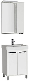 Aquanet Мебель для ванной "Гретта 60" 2 двери (177033) – фотография-1