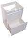 Style Line Тумба с раковиной Даймонд 120 R glass, Люкс белая, PLUS – картинка-20