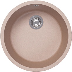 Florentina Мойка кухонная Вега Зеро 440 песочная – фотография-1