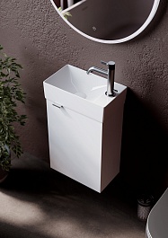 Sancos Мебель для ванной Mini 35 R белый глянец – фотография-8