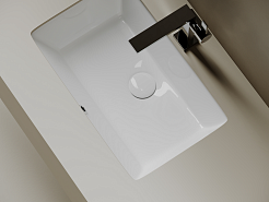 Ceramicanova Мебельная раковинам Era 52 CN15004 белая – фотография-4