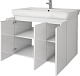 Dreja Мебель для ванной Q Plus (D) 80 белая – фотография-43