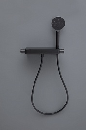 Allen Brau Смеситель для душа Fantasy 5.11002-31 черный матовый – фотография-6
