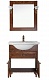 Водолей Мебель для ванной Дубини 75 венге – картинка-8