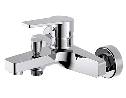 Aquatek Смеситель для ванны с душем Лугано AQ1740CR хром – фотография-1