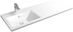 Mixline Мебельная раковина Andrea Cosmos 120 L белая – фотография-1