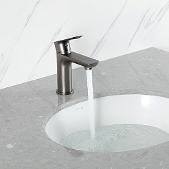 Gappo Смеситель для раковины G48-9 G1048-9 оружейная сталь – фотография-4