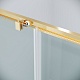 Grossman  Душевой уголок Cosmo 120x80x195 профиль золото сатин стекло прозрачное – картинка-17
