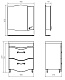 ASB-Mebel Мебель для ванной Терни 70 квадро – фотография-12