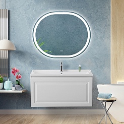 Cezares Тумба с раковиной Giubileo 100 подвесная bianco lucido – фотография-9