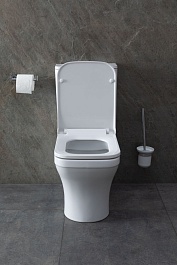 Allen Brau Унитаз напольный Infinity 4.21012.20 белый глянец – фотография-13