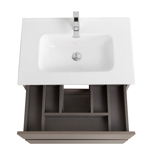 BelBagno Тумба с раковиной Kraft 60 подвесная Бежевый матовый – картинка-9