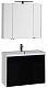 Aquanet Тумба с раковиной "Латина 100" черная (179927) – картинка-14
