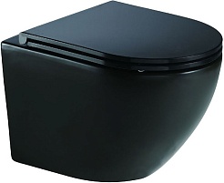 WeltWasser Унитаз подвесной Merzbach 041 MT-BL – фотография-1