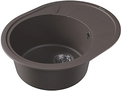 Florentina Мойка кухонная Родос 620 серый шелк – фотография-2