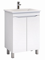 Vigo Тумба под раковину Grani 60 2 дверцы напольная белая