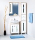 Бриклаер Мебель для ванной Бали 60 L светлая лиственница – фотография-7
